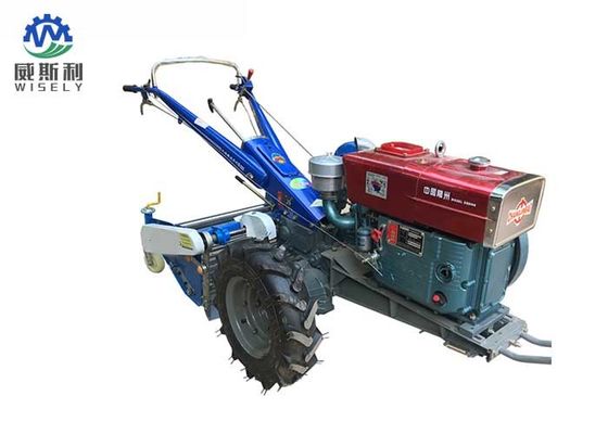 China Tuinaardappel het Oogsten Materiaal, Miniaardappelmaaimachine met het Lopen Tractor leverancier